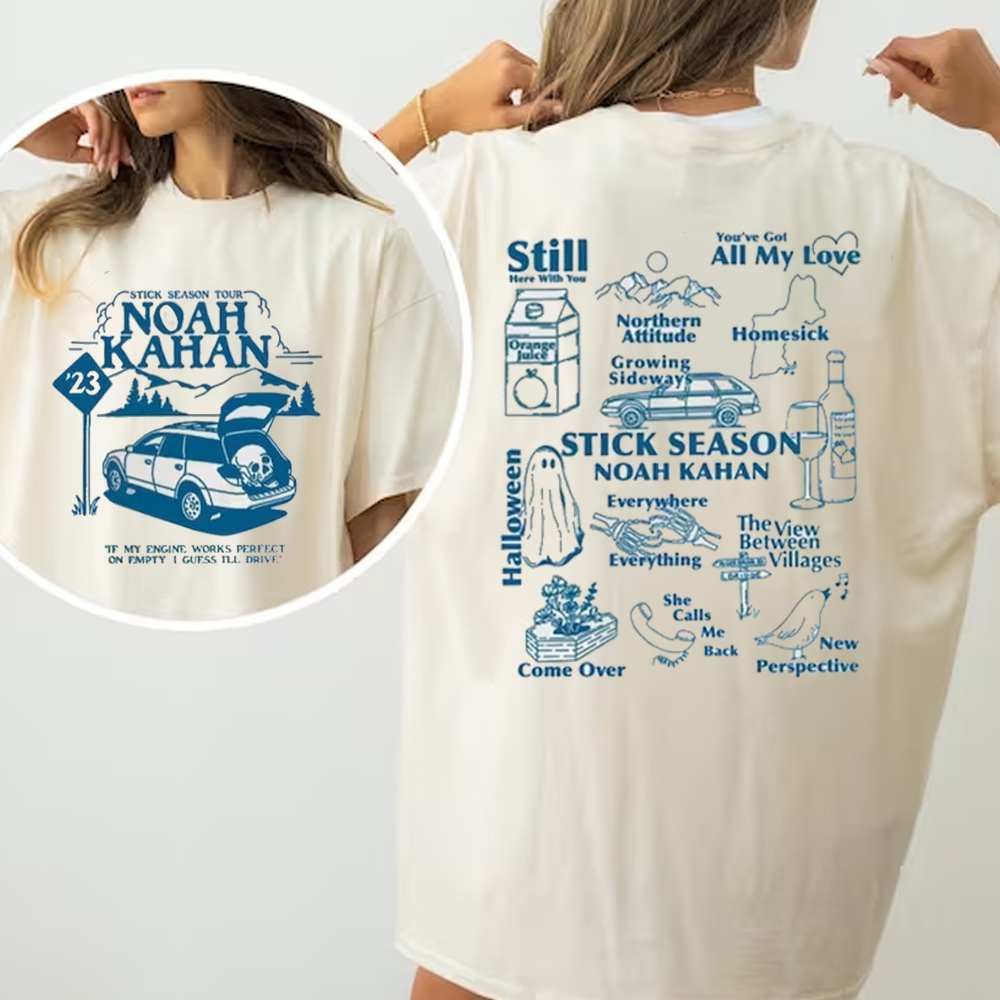 Stick Season Tour Shirt Concert Shirt Music Festival 2 Sided